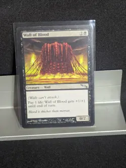 Wall of Blood X1 LP Mirrodin MTG - Image 1