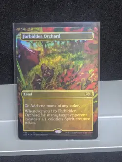 Forbidden Orchard BORDERLESS FOIL X1 LP Double Masters 2022 MTG - Image 1