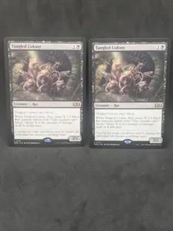 Tangled Colony X2 NM Wilds of Eldraine Magic the Gathering - Image 1
