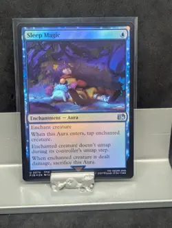 Sleep Magic FOIL X1 NM Final Fantasy Magic the Gathering MTG - Image 1