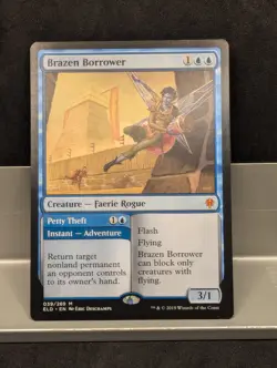 Brazen Borrower X1 LP Throne of Eldraine MTG Magic The gathering - Image 1