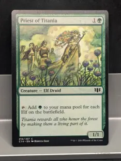 Priest of TitaniaX1 NM Commander 2014 MTG the Gathering - Image 1