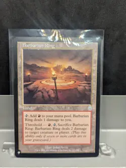 Barbarian Ring X1 NM The Brother's War The List MTG - Image 1