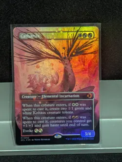 Catharsis BORDERLESS FOIL X1 NM Lorwyn Eclipsed MTG - Image 1