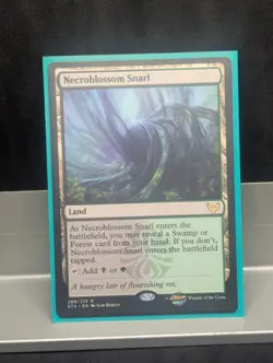 Necroblossom Snarl X1 LP Strixhaven MTG Magic the Gathering - Image 1