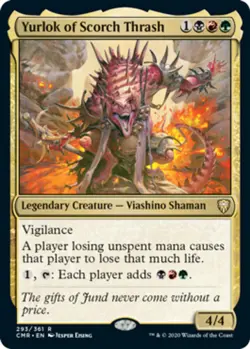 x1 Yurlok of Scorch Thrash R MTG Commander Legends M/NM, English - Image 1