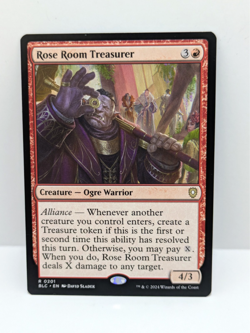 Bloomburrow - Rose Room Treasurer - Creature - Rare - Red - Regular - BLC 201 - - Image 1