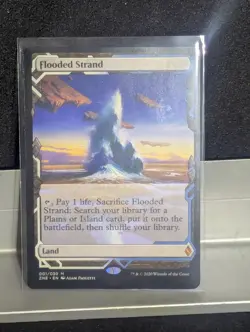 Flooded Strand X1 LP Zendikar Rising Expeditions MTG - Image 1