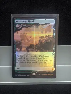 Windswept Heath FOIL X1 LP Zendikar Rising Expeditions MTG - Image 1