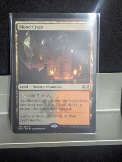 Blood Crypt X1 LP Return to Ravnica MTG - Image 1