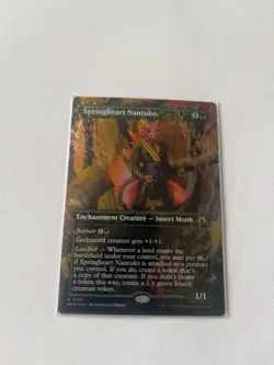 Springheart Nantuko (Borderless) (Foil) Modern Horizons 3 - Image 1