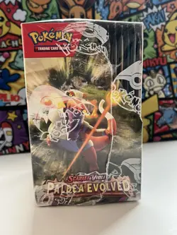 Pokemon TCG Scarlet & Violet Paldea Evolved Half Booster Box 18 Packs Sealed - Image 4