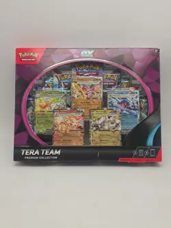 Pokemon TCG Tera Team Premium Collection Sealed - Image 1