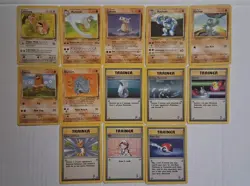 Vtg Pokemon Card Base Set 2 Lot 53 Card Lot MP - Image 2