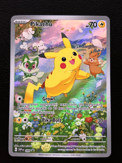Pikachu 088 Scarlet & Violet Promo Black Star Promo Pokemon TCG - NM - Image 1