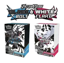 POKEMON TCG 2x Bundle 6x Booster Black Bolt White Flare English ENG - Image 1