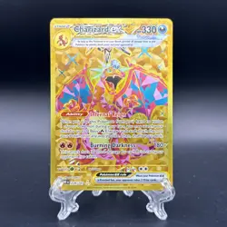 Charizard ex 228/197 Gold Secret Rare Obsidian Flames OBF Pokemon TCG - Image 1