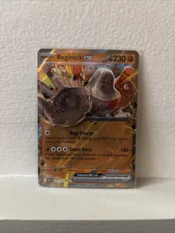 Regirock EX 101/182 Double Rare – Pokemon TCG Destined Rivals NM - Image 1