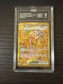 Alolan Exeggutor EX 248/191 Pokemon Surging Sparks Hyper Rare TAG 9 Mint - Image 1