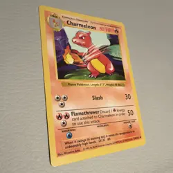 Pokemon Base Set Shadowless Charmeleon 24/102 1999 Near Mint - Image 1