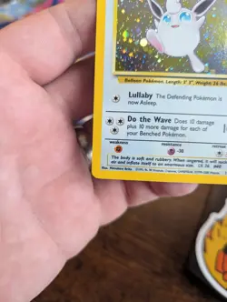 Pokemon TCG Wigglytuff Base Set 2 19/130 Holo NM - Image 4