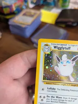 Pokemon TCG Wigglytuff Base Set 2 19/130 Holo NM - Image 5