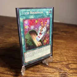 Toon Bookmark BLCR-EN067 Yugioh 1st Ed MINT/NM - Ships in top loader - Image 2