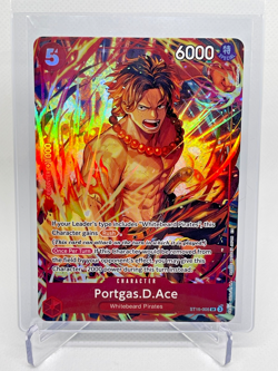Portgas.D.Ace (Illustration Box Vol.5) ST15-005 One Piece Promotion Cards Foil - Image 1
