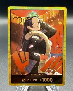 One Piece Boa Hancock Alt Art Gold Don Heroines Extra Booster Eb-03 English - Image 1