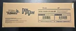 Sealed Case Weiss Schwarz: DANDADAN English 24x Booster Box Includes Playmat - Image 1