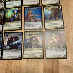 WoW TCG Icecrown 15 Unc Foil Hero Card Full Set World of Warcraft ScourgeWar NEW - Image 5