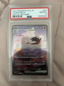 Charizard ex 201/165 Sv2a: Pokemon Card 151 Holo (Japanese) - Image 1