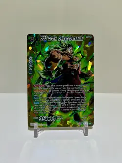 SS3 Broly, Saiyan Berserker BT7-127 ISR NM Dragon Ball Super Card Game - Image 2