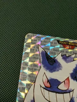 Japanese Pokemon Card Gengar Prism Green No. 94 Pocket Monster Bandai - Image 2