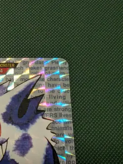 Japanese Pokemon Card Gengar Prism Green No. 94 Pocket Monster Bandai - Image 3