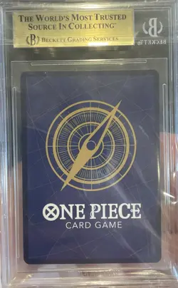 One Piece Chinese Card Game Zoro OP05 067 R Alt Art 2nd Anniversary bgs 9.5 - Image 2