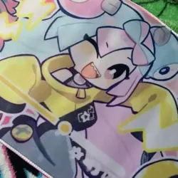 Iono Rubber Playmat Play Mat With Zones Outlines Tcg Trading Card Game Pokemon - Image 4