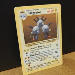 Pokemon TCG Magneton Base Set 9/102 Holo Rare 60HP Wizards 1999 Card - Image 3