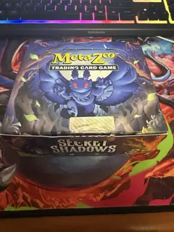 MetaZoo Secret Shadows Booster Box Collectible Card Game Opened - Image 1