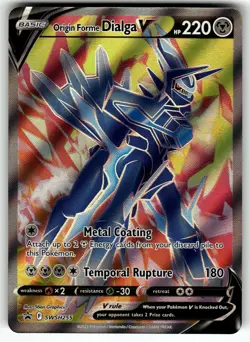 Origin Forme Dialga V SWSH255 SWSH: Sword & Shield Promo NM Pokemon Card TCG - Image 1