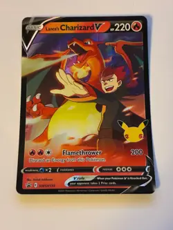 Lance's Charizard V SWSH133 SWSH: Sword & Shield Promo Cards Holo Near Mint (NM) - Image 1