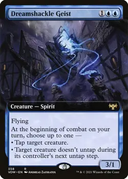 MTG Dreamshackle Geist Extended Art ** Innistrad: Crimson Vow ** English - Image 1