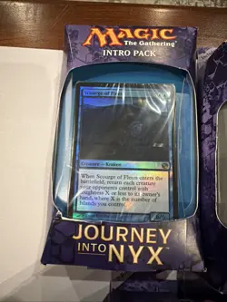 MTG Magic the Gathering Journey into Nyx Intro Pack Complete Set! 5x Sealed Lot - Image 4