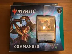 ELVEN EMPIRE COMMANDER DECK - SEALED - NEW - KHC - KALDHEIM COMMANDER DECK - MTG - Image 1