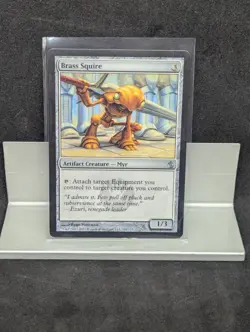 Brass Squire X 1 LP Mirrodin Besieged MTG - Image 1