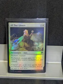 All that Glitters FOIL LP X1 Commander Masters MTG - Image 1