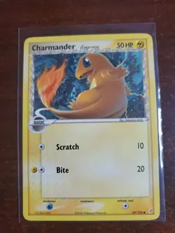 Charmander (Delta Species) 49/100 Crystal Guardians Regular Pokemon - Image 1