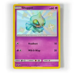 Pokemon - Shuppet - SV16/SV94 - SM Hidden Fates - Shiny Vault Card - Image 1