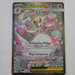 Pokemon Mega Gardevoir EX 178/132 Me01 Mega Evolution Holo Rare Card - Image 1