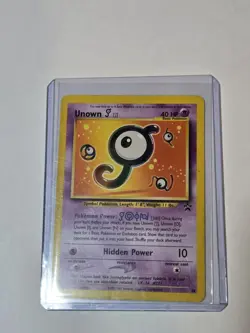 Unown J 38/53 Black Star Promo Rare Pokemon TCG 2001 Vintage - Image 3